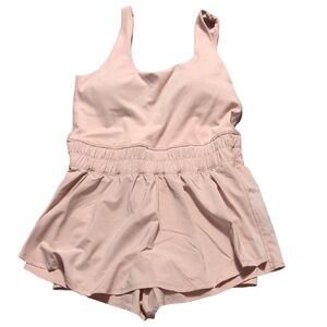Yogalicous Blush Silk Lux Pati Romper Size XL